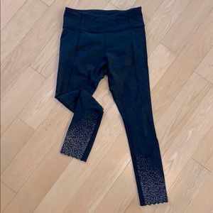 Lulu lemon running leggings - reflective